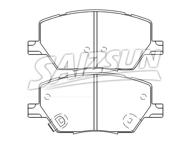 Brake Pad Set:68273005AA