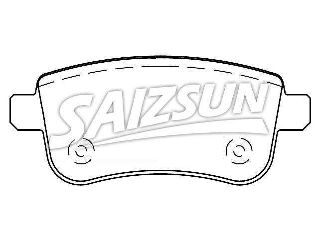 Brake Pad Set:44 06 037 34R