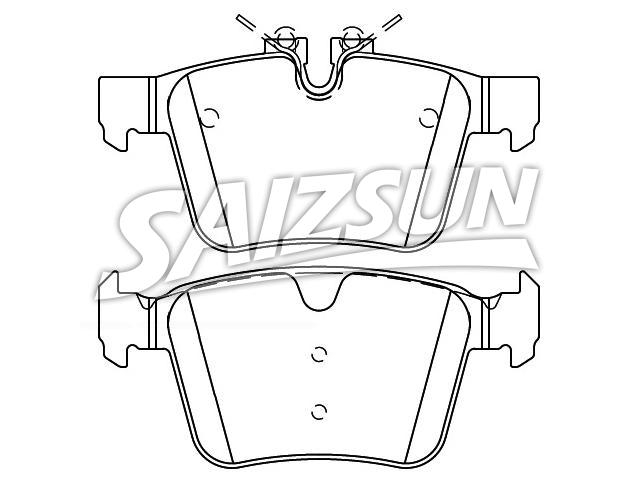 Brake Pad Set:LR061385