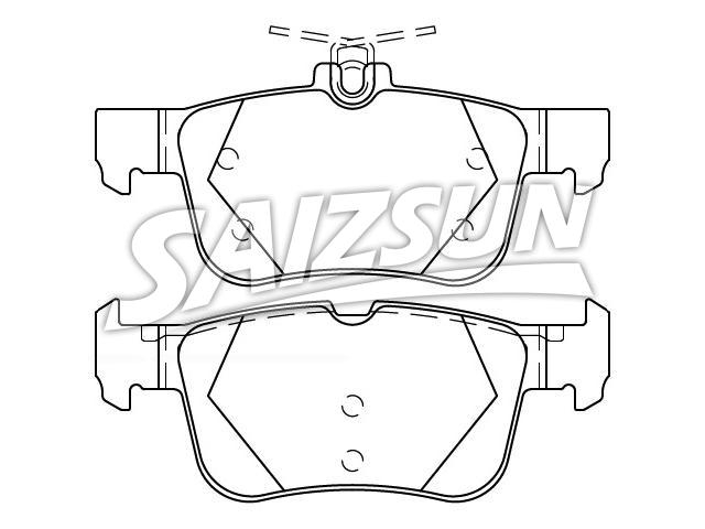 Brake Pad Set:DG9Z-2200-F