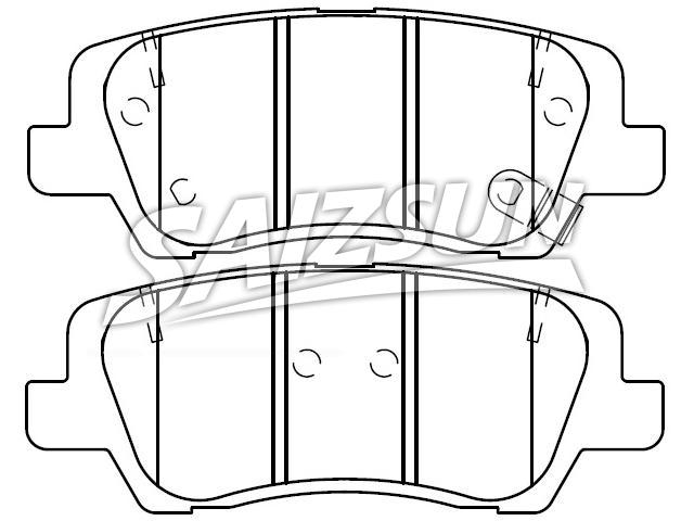 Brake Pad Set:23275448