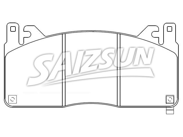 Brake Pad Set:FR3Z-2001-J
