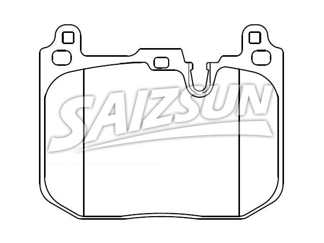 Brake Pad Set:34 10 6 860 020