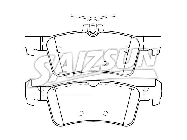 Brake Pad Set:1612910380