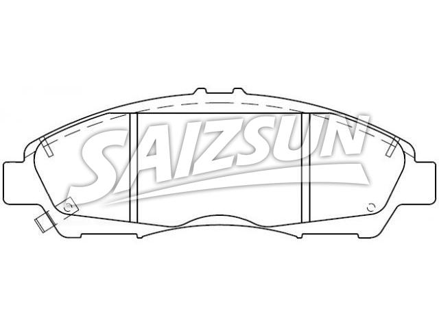 Brake Pad Set:22972580