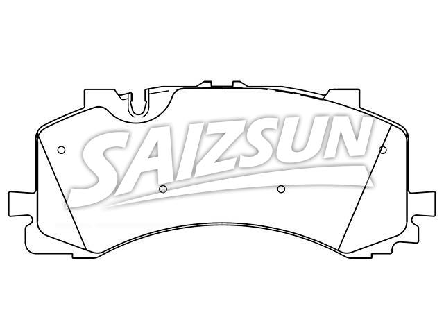 Brake Pad Set:4M0 698 151 K