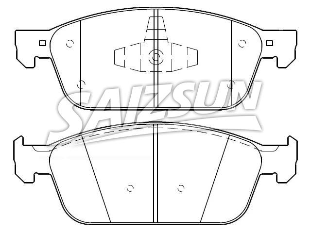 Brake Pad Set:CV6Z-2001-N