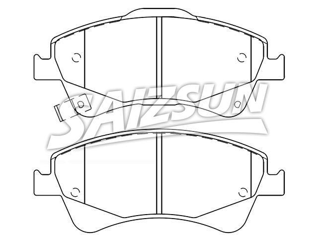 Brake Pad Set:04465-02190
