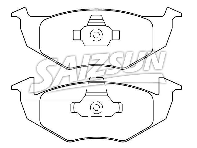 Brake Pad Set:5U0 698 151 A