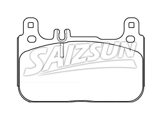 Brake Pad Set:007 420 98 20