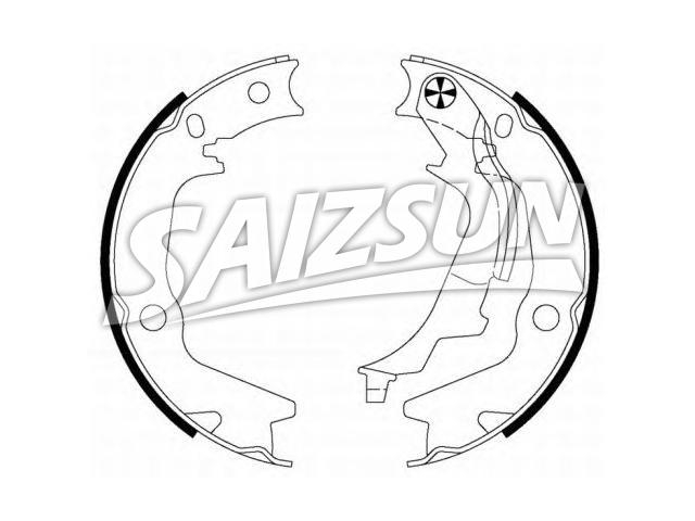 Brake Shoe Set:58350-1JA30