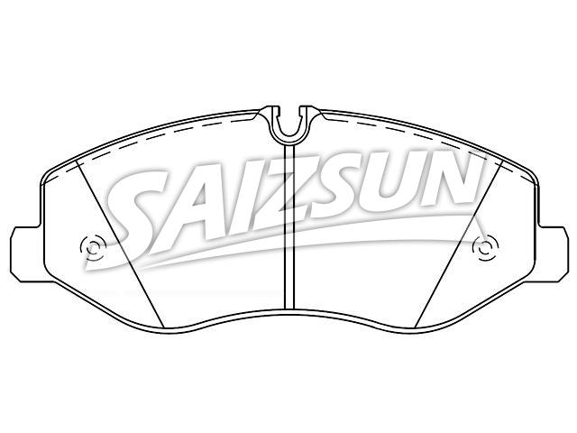 Brake Pad Set:447 420 00 20