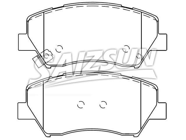 Brake Pad Set:41 06 030 46R