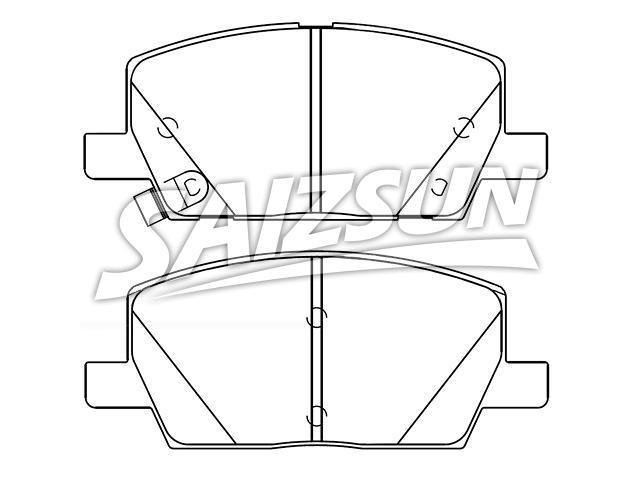 Brake Pad Set:23321903