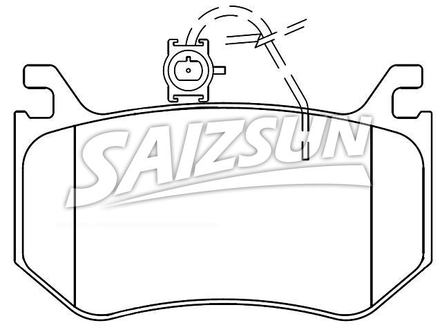 Brake Pad Set:6830 9144AA