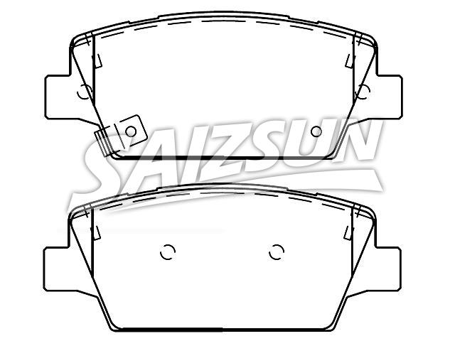 Brake Pad Set:58302-F6A10