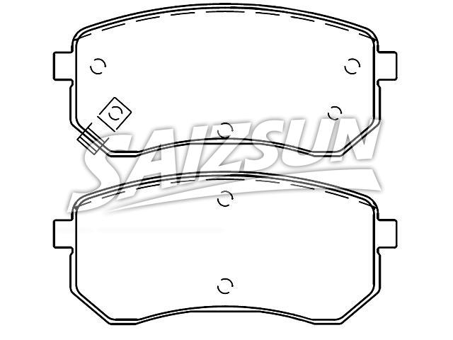 Brake Pad Set:58302-07A00