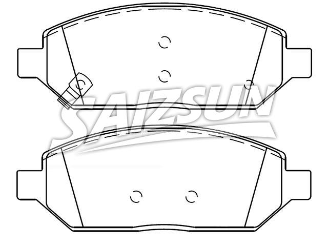 Brake Pad Set:42349235