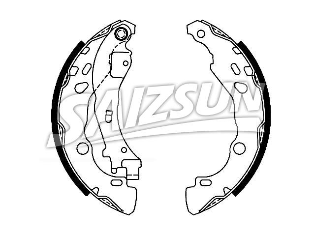 Brake Shoe Set:4241.L7