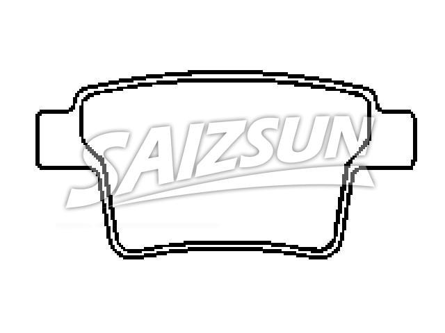 Brake Pad Set:1014020060