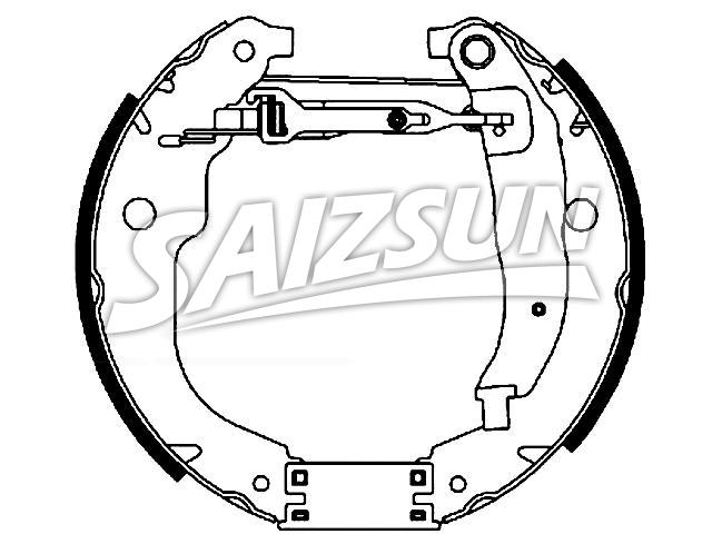 Brake Shoe Set:4242.19
