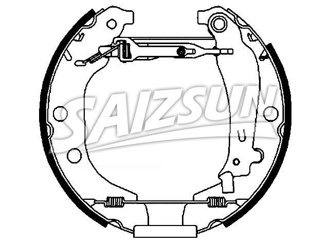 Brake Shoe Set:4271.08