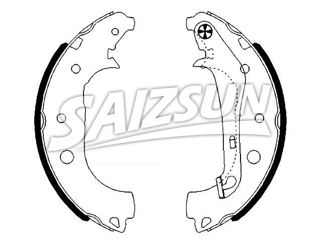 Brake Shoe Set:1782874