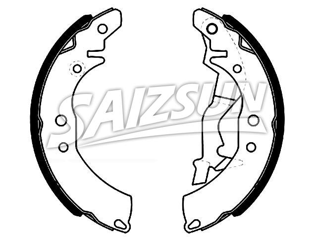 Brake Shoe Set:S216GN3502080