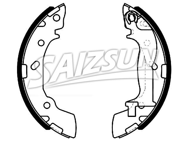 Brake Shoe Set:AB35020208