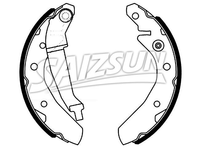 Brake Shoe Set:S11-3502170