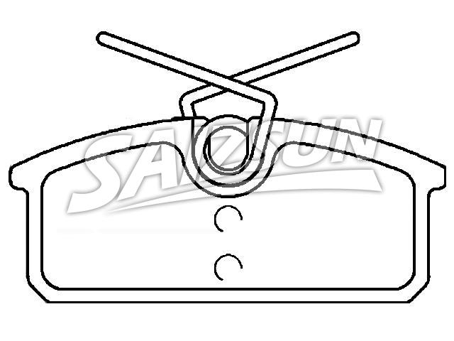 Brake Pad Set:44060-8195R