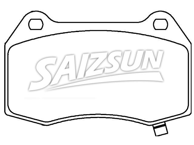 Brake Pad Set:89047744