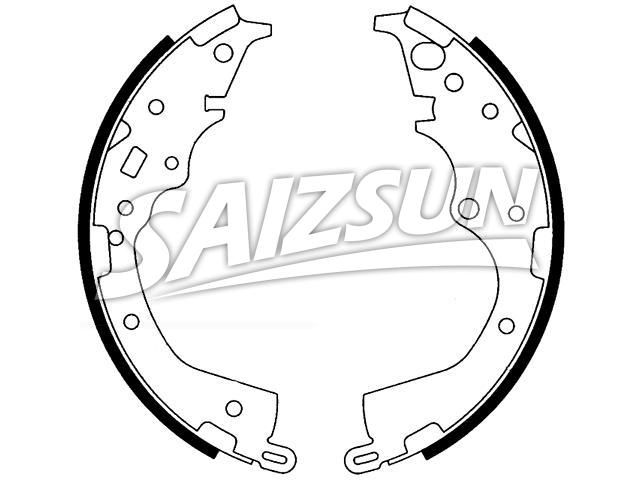 Brake Shoe Set:04495-08030