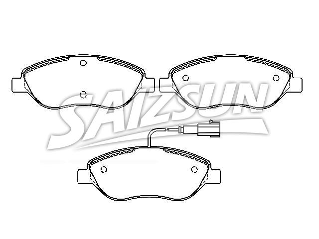 Brake Pad Set:7 736 209 3