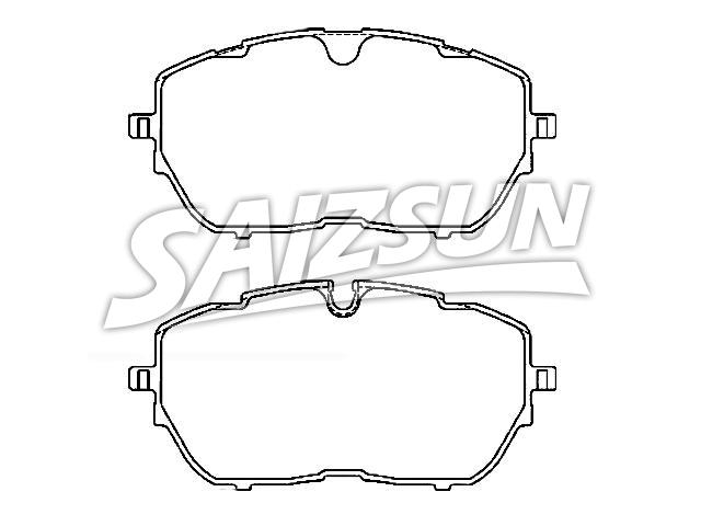 Brake Pad Set:16 123 730 80