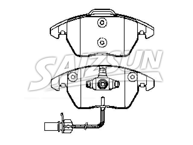 Brake Pad Set:B3501980MH