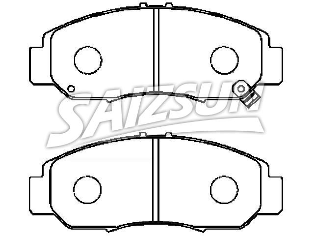 Brake Pad Set:45022-TSE-K00