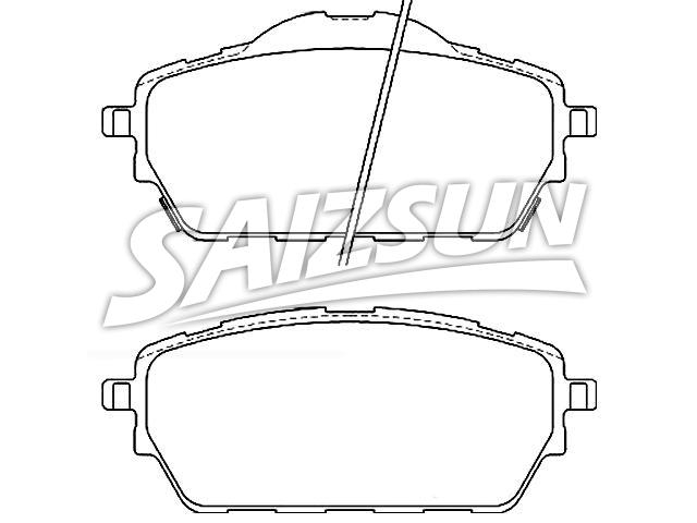 Brake Pad Set:3501110XSZ08A