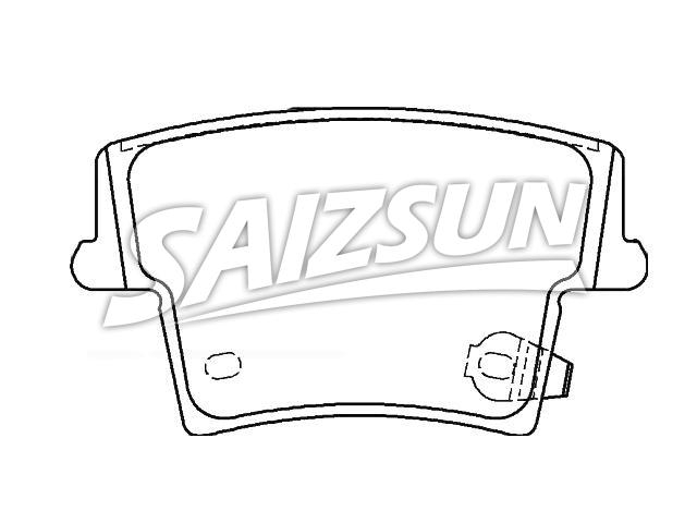 Brake Pad Set:68001440AB