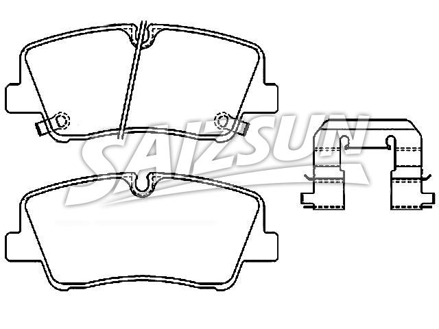 Brake Pad Set:58301-59A00