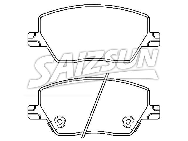 Brake Pad Set:77367910