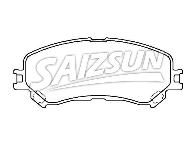 Brake Pad Set:41 06 061 24R
