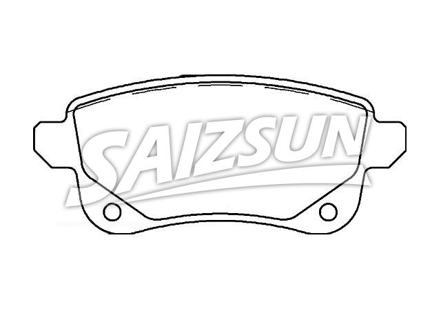Brake Pad Set:44 06 080 61R