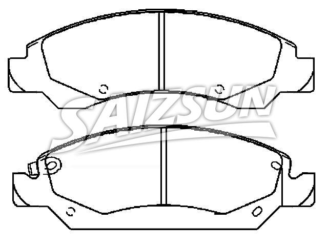 Brake Pad Set:2274 2382