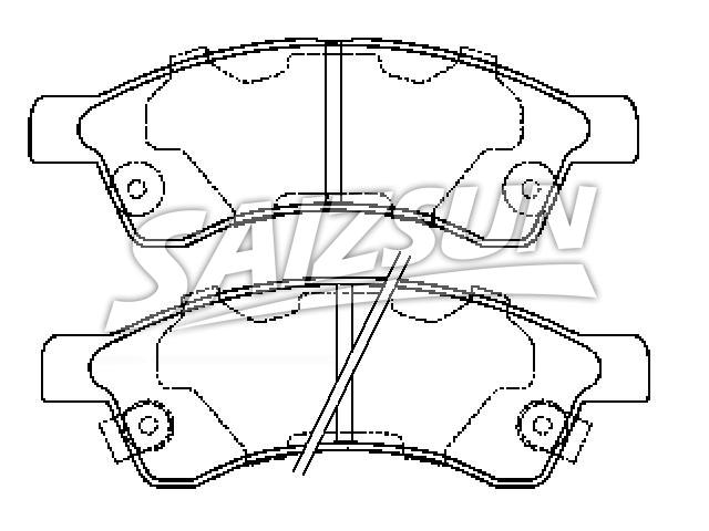 Brake Pad Set:2779-4210-0125