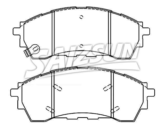 Brake Pad Set:EB3C-2001-AA