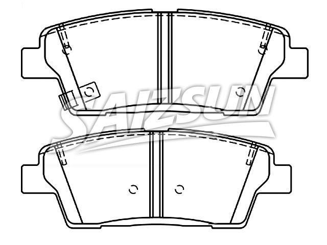 Brake Pad Set:58302-B1A30