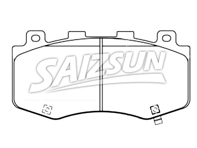 Brake Pad Set:68399095AB