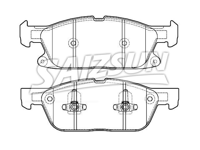Brake Pad Set:F2GC2001BC