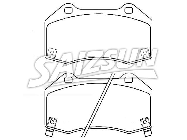 Brake Pad Set:NAYF-33-28Z
